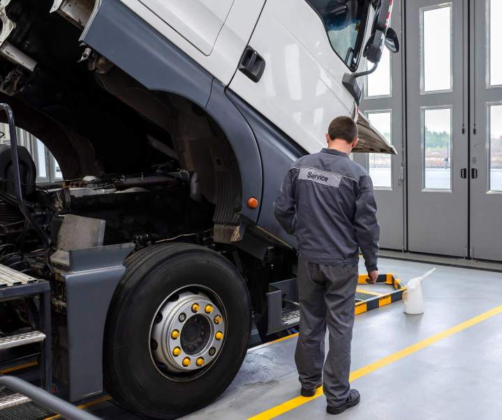 Garage poids lourds Montréal